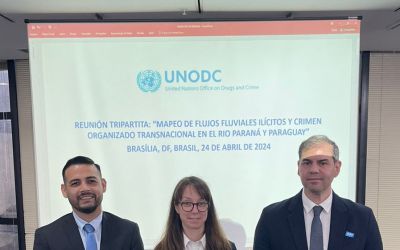 SEPRELAD participa de una reunión tripartita “Mapeo de flujos fluviales ilícitos, contrabando y crimen organizado transnacional en los ríos Paraguay y Paraná”