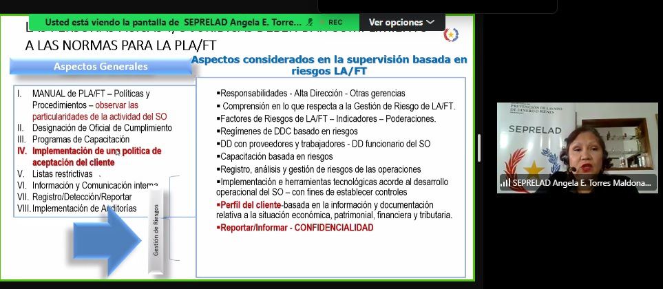SEPRELAD realizó la tercera edición en el marco del Programa de Capacitación del ejercicio 2025