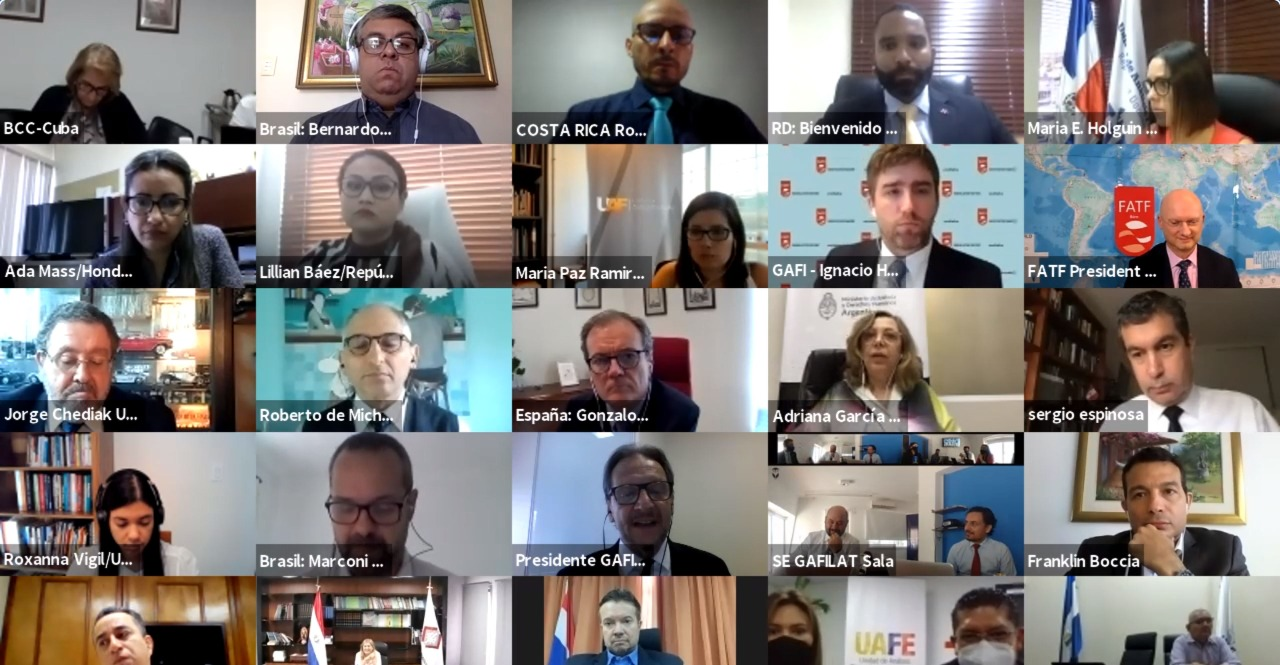 Principales Resultados de la XLII Reunión del Pleno de Representantes del GAFILAT - II Pleno Virtual