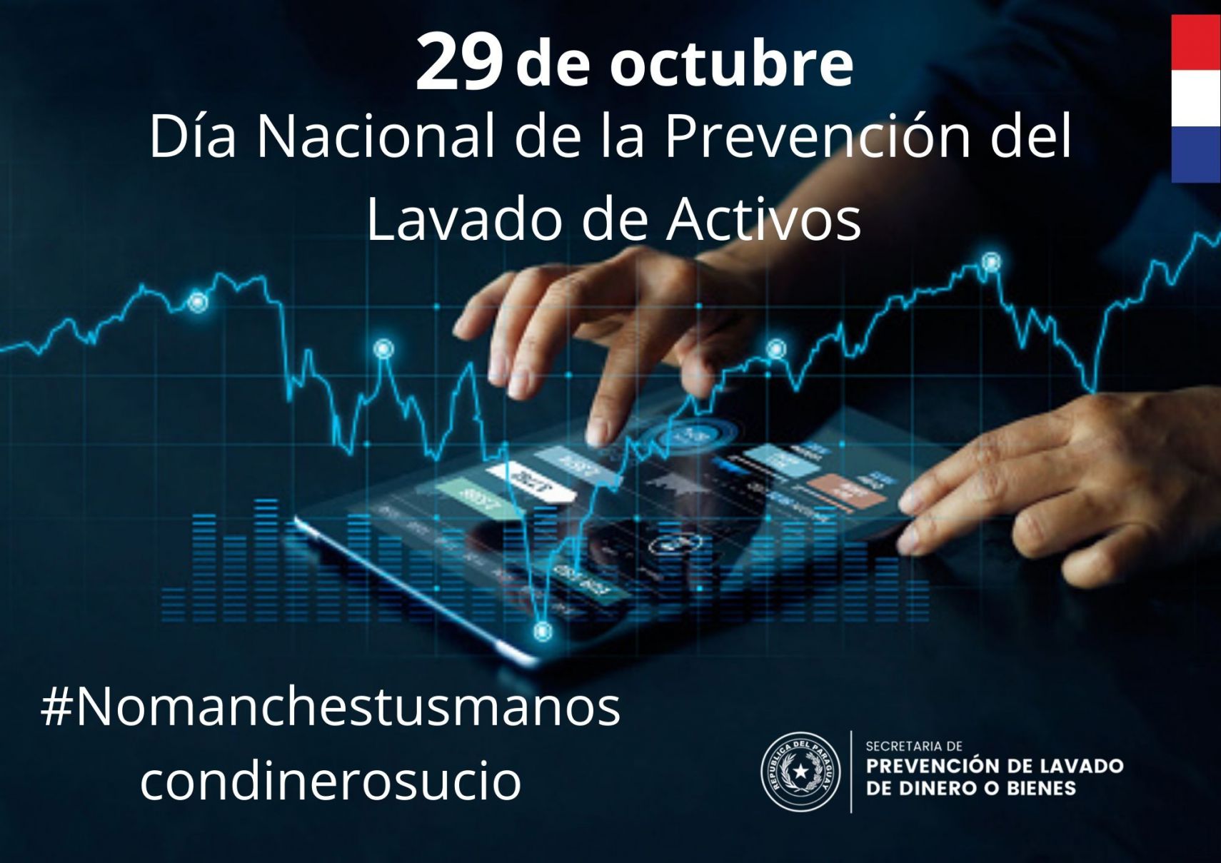 Hoy se conmemora el Día Nacional de la Prevención del Lavado de Activos