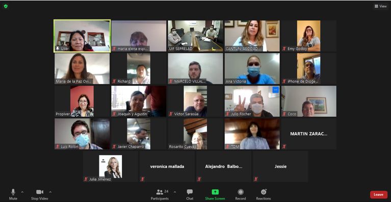 SEPRELAD organiza videoconferencia para representantes de la ACIP
