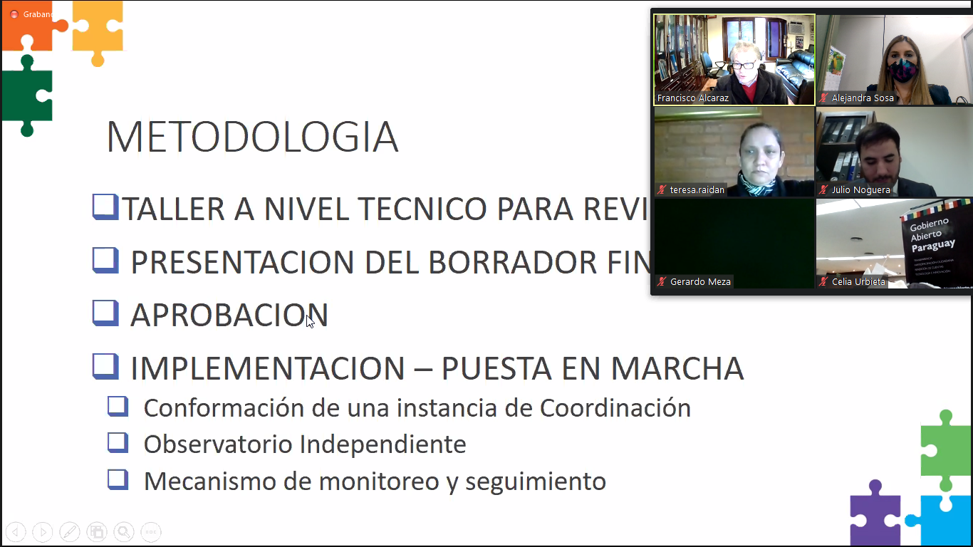 Prosiguió Jornada Estratégica para la elaboración del Plan Nacional de Integridad, Transparencia y Anticorrupción