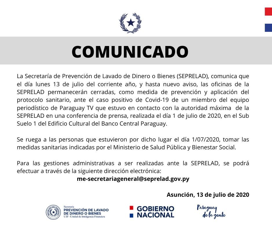 COMUNICADO 