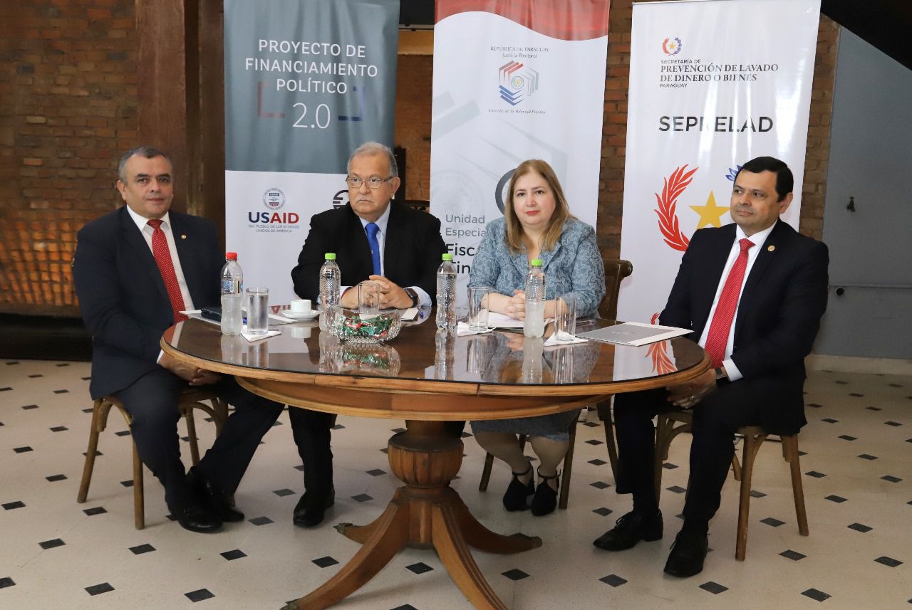 SEPRELAD y Justicia Electoral realizan Conferencia sobre: “Experiencias internacionales en el seguimiento de la ruta del dinero durante las campañas electorales”