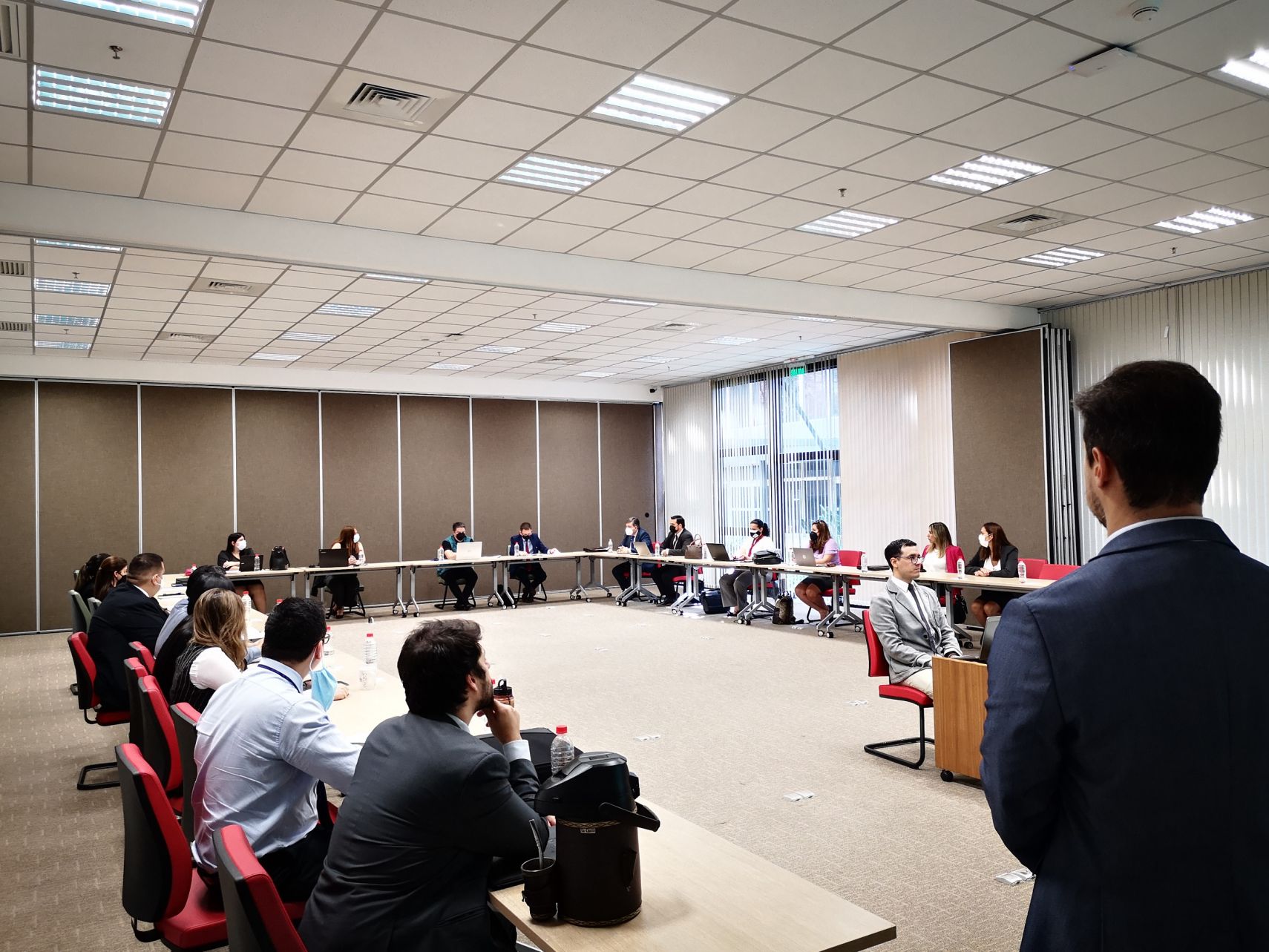 SEPRELAD, Poder Judicial, Ministerio Público y SENABICO se reunieron en el marco de la Evaluación Mutua del Paraguay