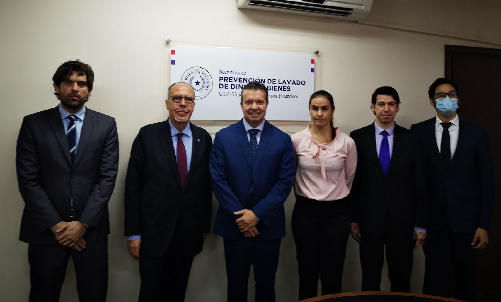 Ministro de la SEPRELAD recibe visita del director regional de la Oficina de las Naciones Unidas contra la Droga y el Delito -UNODC-