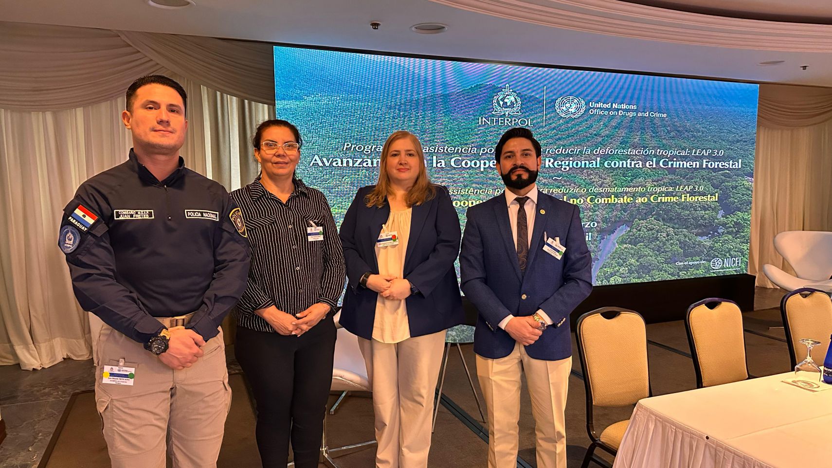 La SEPRELAD participó en taller regional sobre crimen forestal 