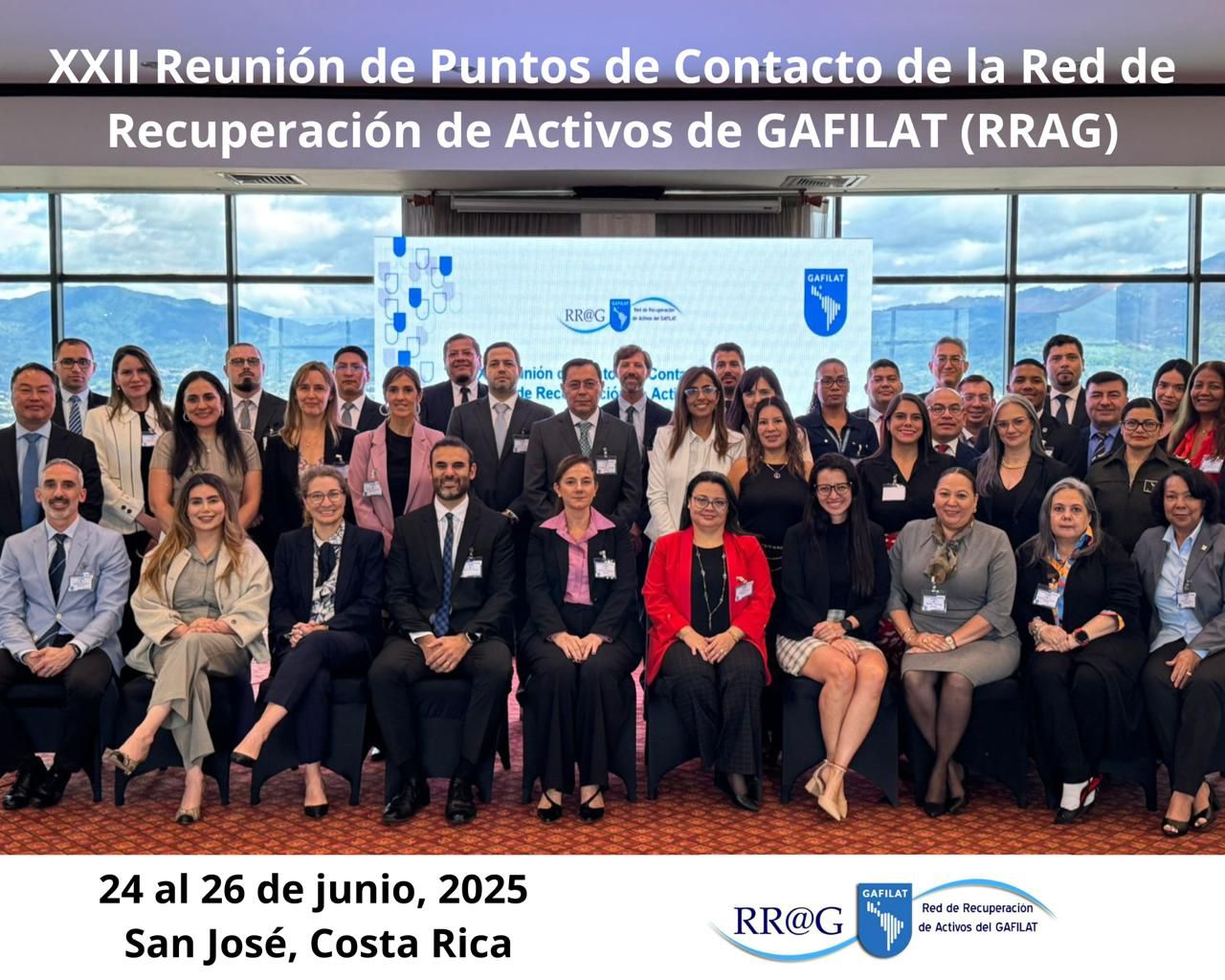 SEPRELAD participa en la XXII Reunión de Puntos de Contacto de la RRAG