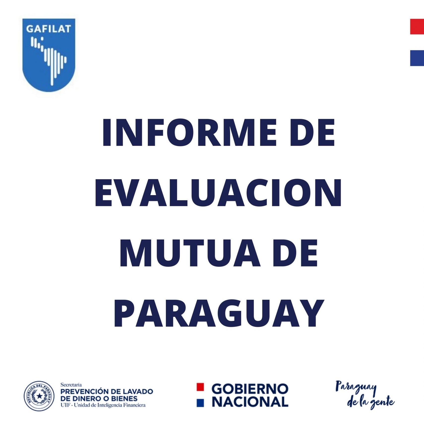 PARAGUAY remite actualización para evaluación del GAFILAT