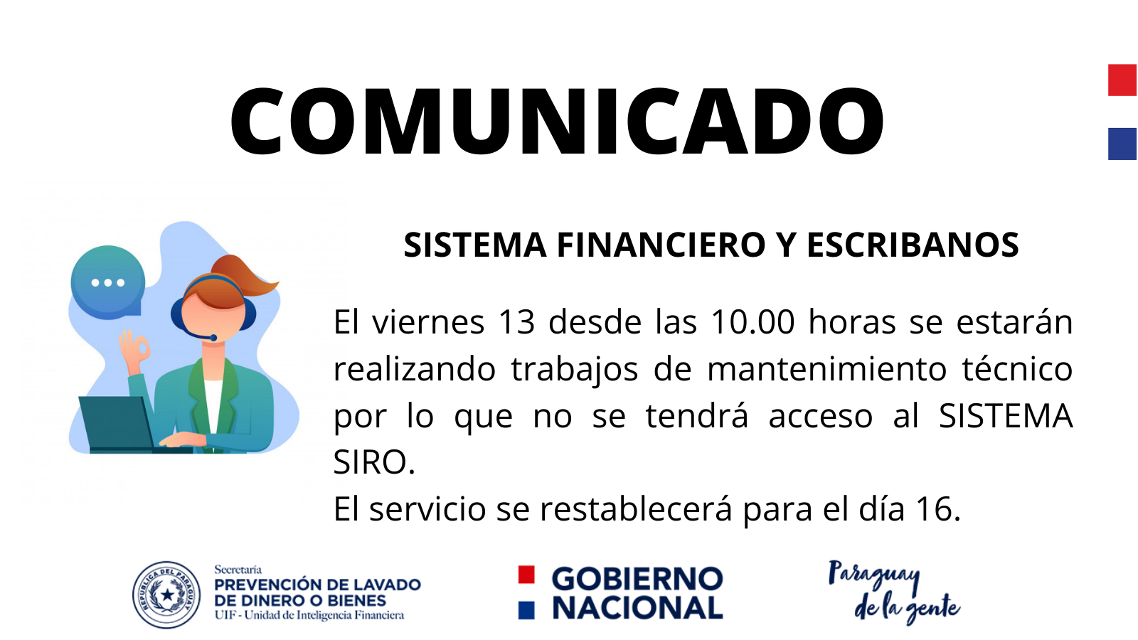 COMUNICADO 