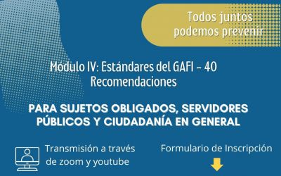 Cuarta edición de la capacitación: Estándares del GAFI 