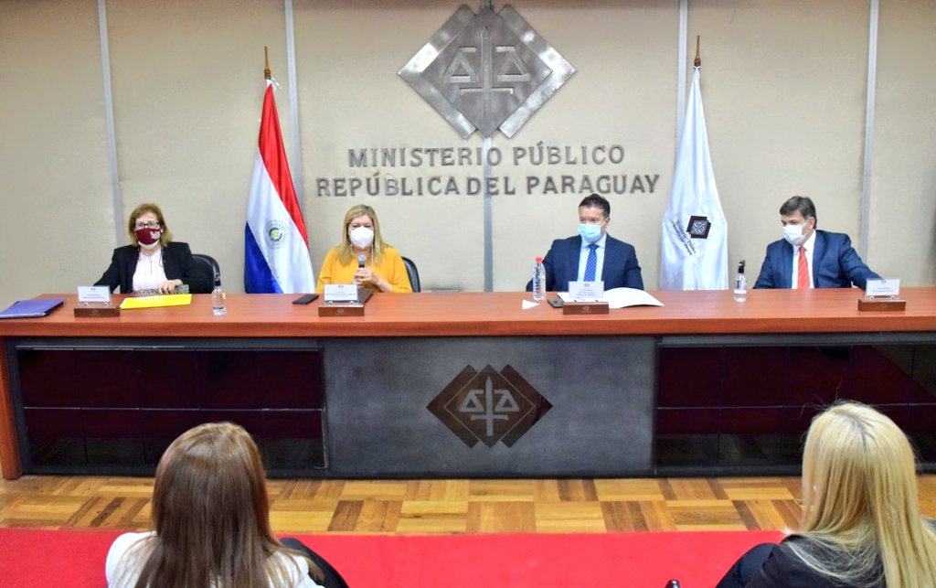 SEPRELAD y Ministerio Público coordinan acciones de trabajo de cara a la visita in situ de los Evaluadores del GAFILAT 