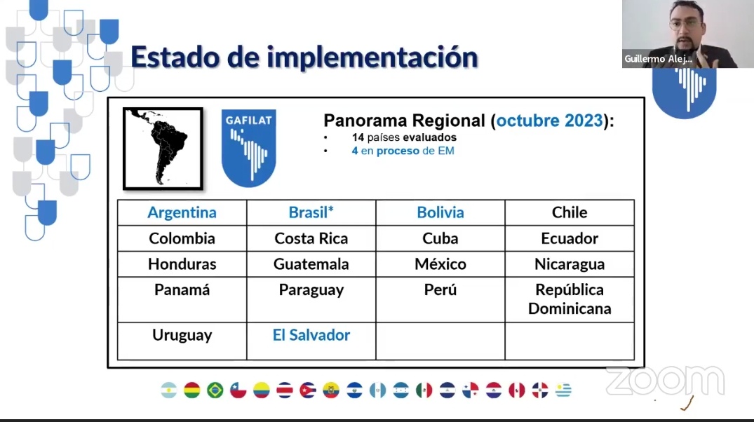 Técnico del GAFILAT comentó sobre la Experiencia de la Cuarta Ronda de Evaluaciones Mutuas de la región en Foro Virtual organizado por la SEPRELAD