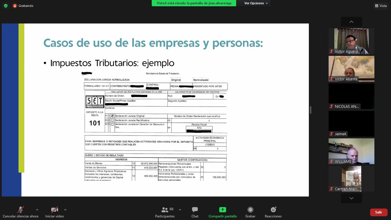 Sector privado realiza webinar sobre la visita del GAFILAT 