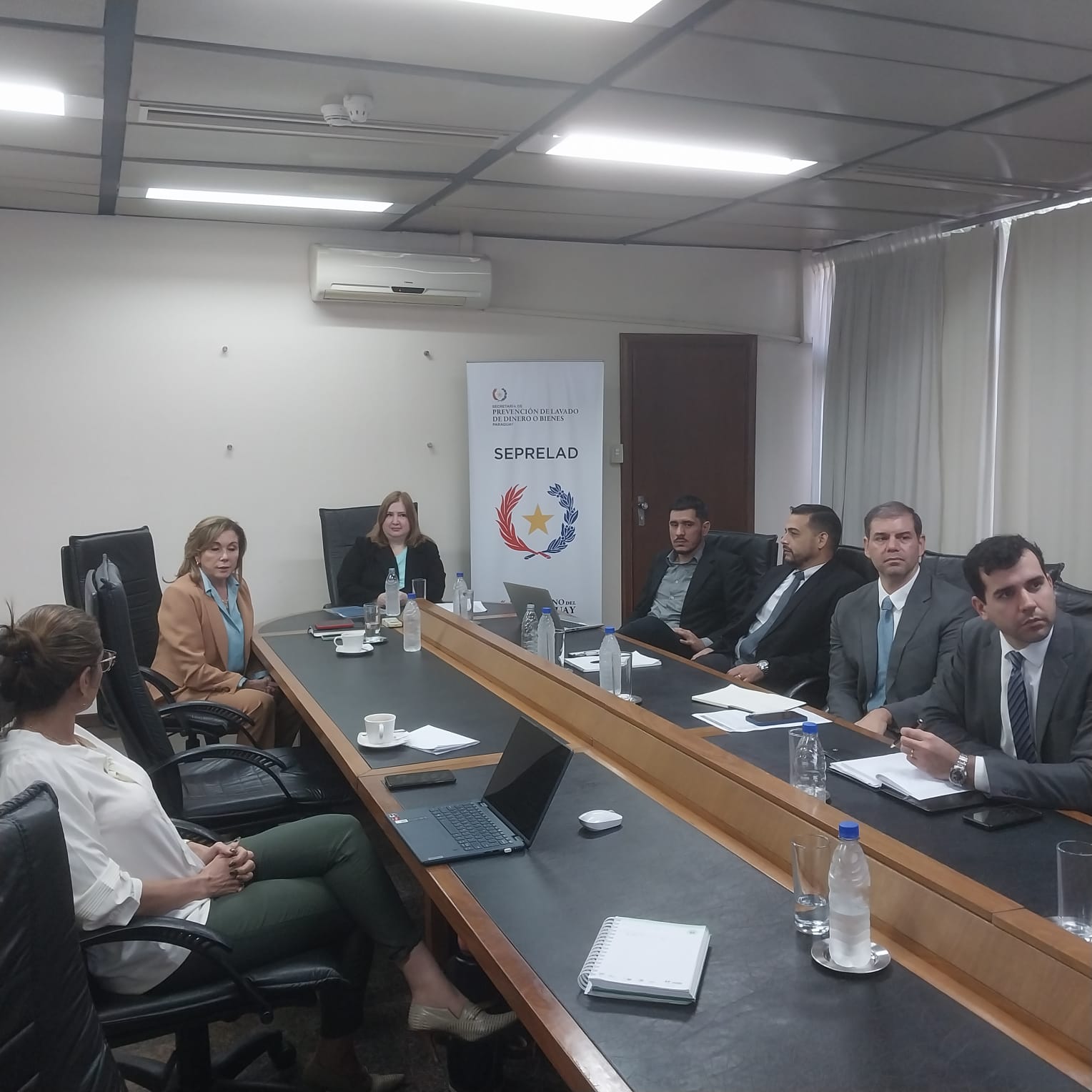 SEPRELAD y CONMEBOL buscan coordinar acciones conjuntas para la prevención del lavado de activos