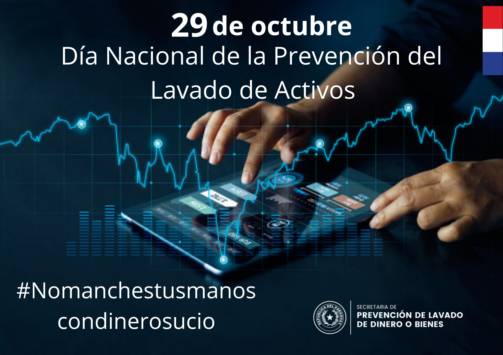 SEPRELAD lanza campaña nacional "No manches tus manos con dinero sucio” enfocada en la prevención de lavado de activos