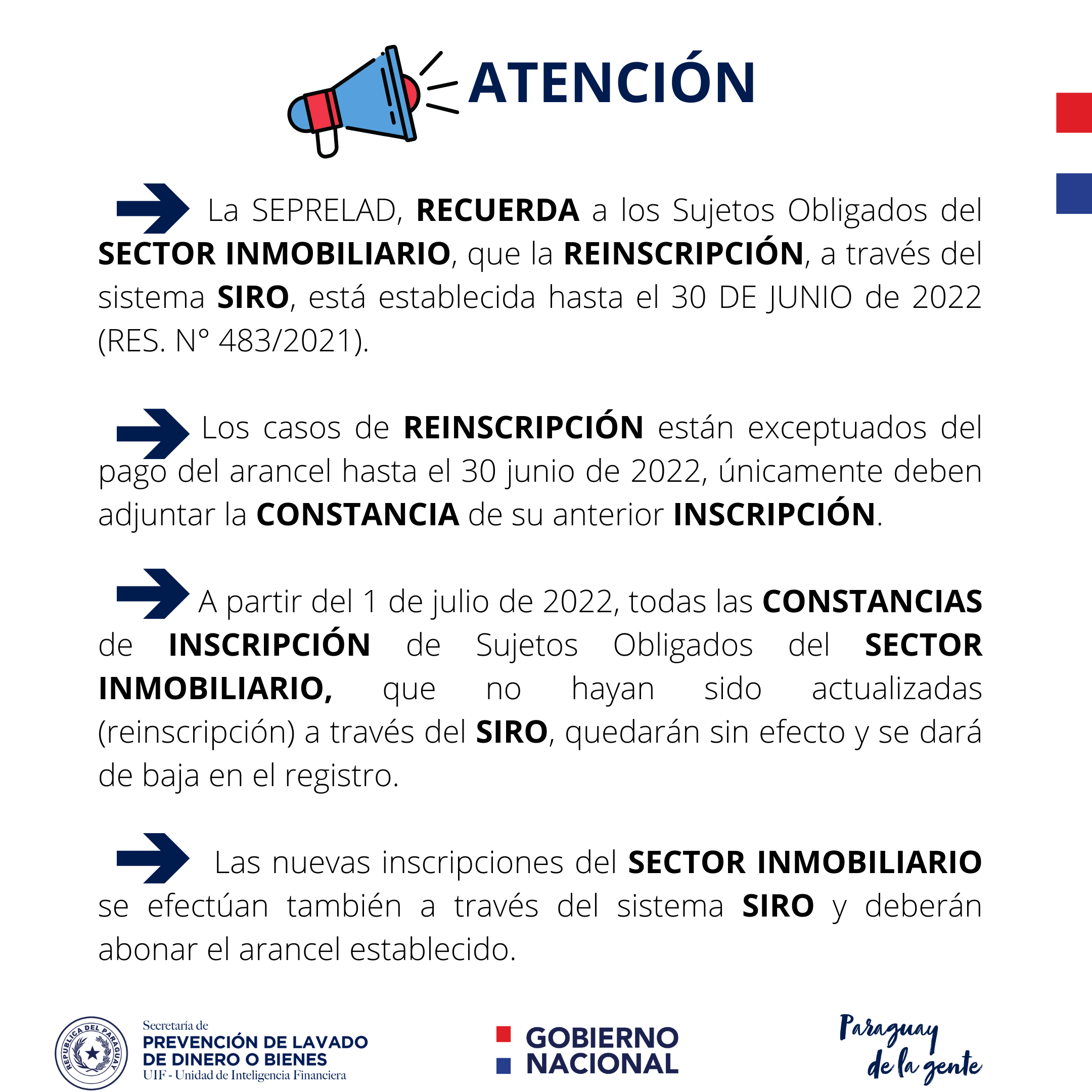 ¡Atención Sector Inmobiliario!