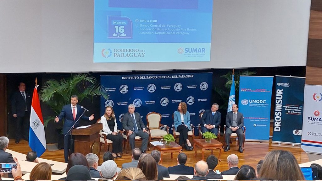 Gobierno del Paraguay y la UNODC presentan trabajo conjunto contra las drogas