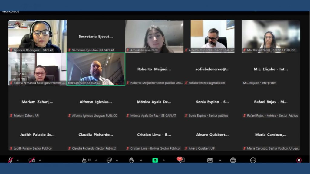 Webinar sobre Inclusión Financiera y Políticas ALA/CFT