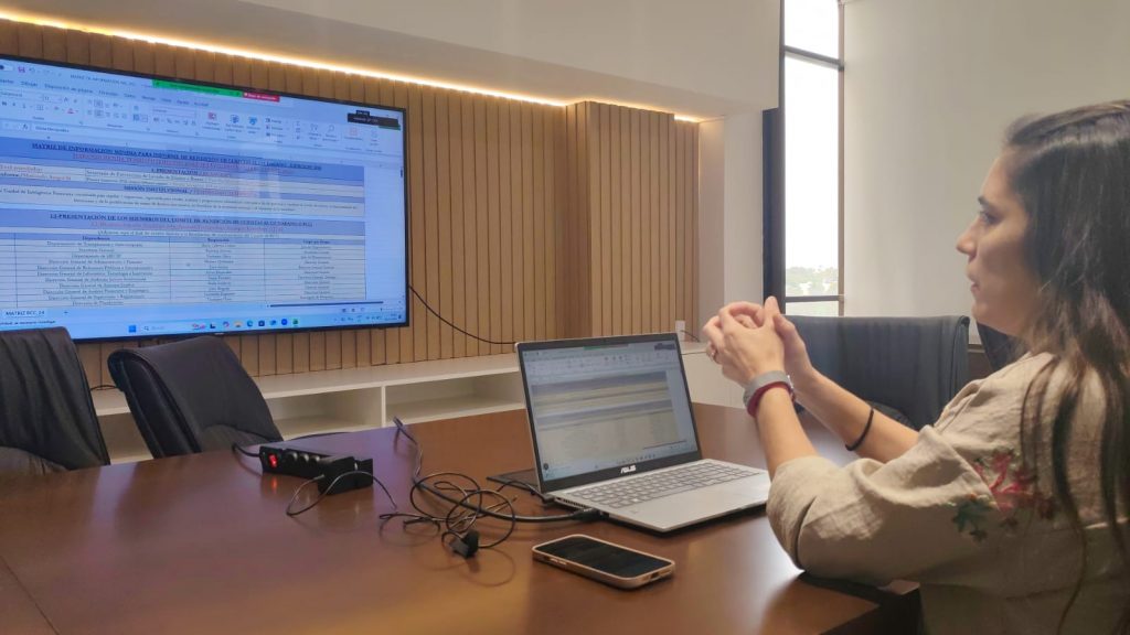 SEPRELAD presenta matriz de rendición de cuentas del primer trimestre 2026